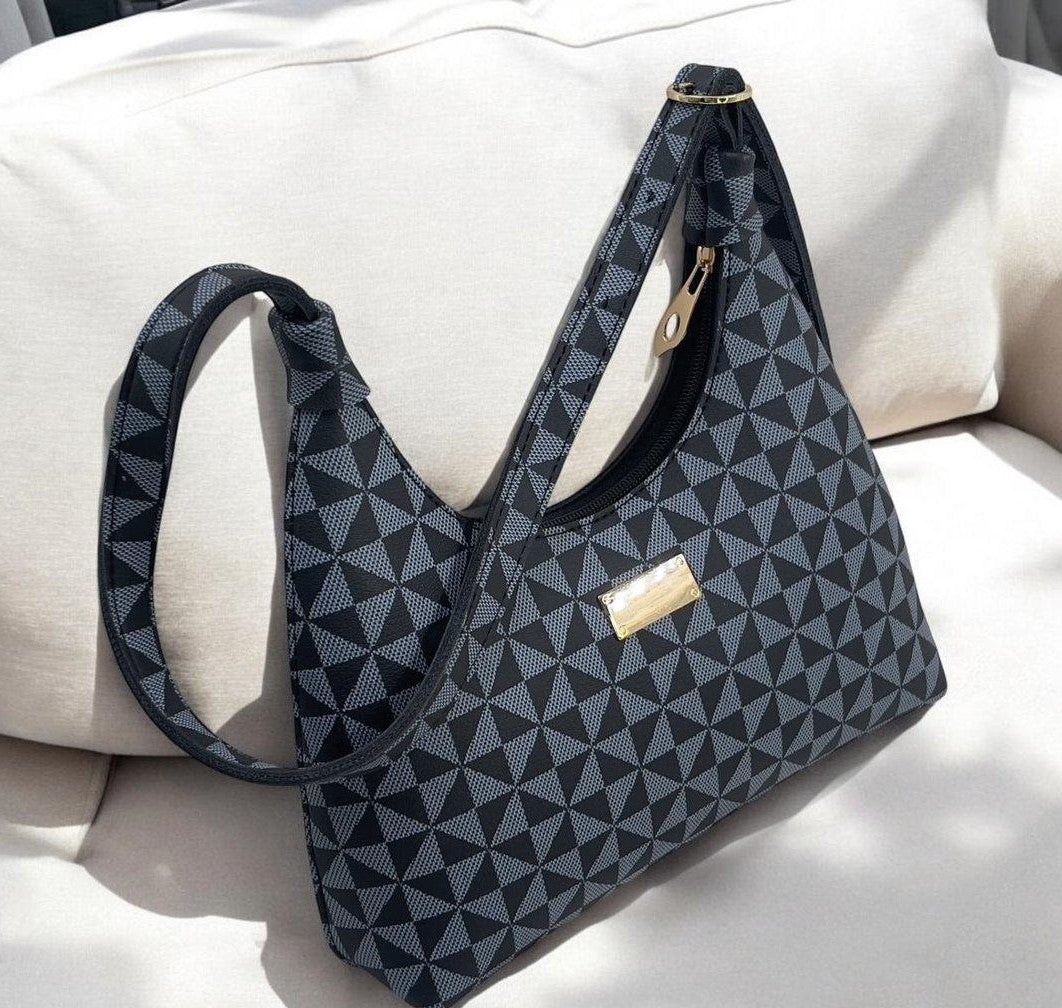 Pattern Armpit Shoulder Bag