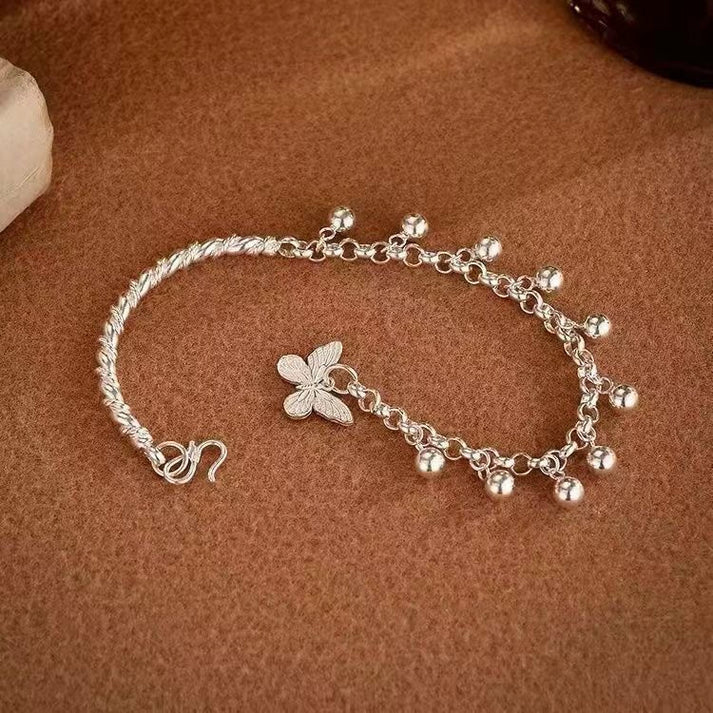 Elegant Adjustable Beaded Chain Bracelet