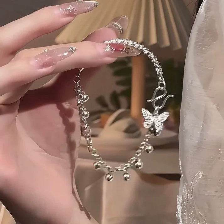 Elegant Adjustable Beaded Chain Bracelet