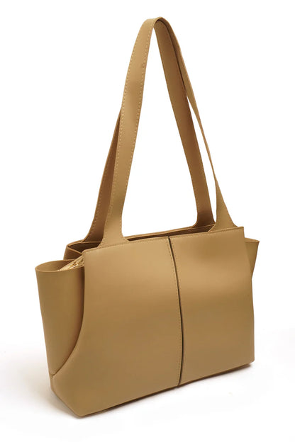 Elegant Beige Tote Bag for Women